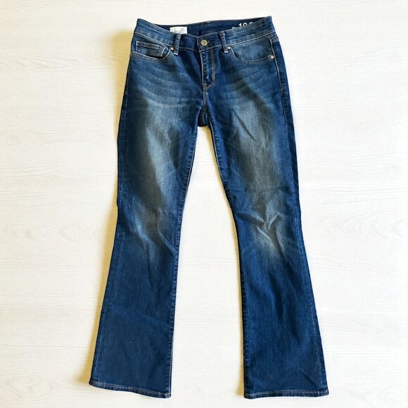 GAP Sexy Boot Medium Wash Bootcut Jeans Size 2 S - Picture 1 of 10